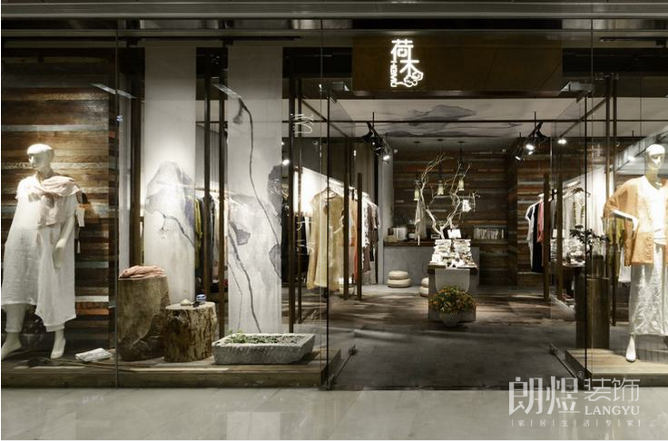 150平高端女裝店鋪裝修設計效果圖